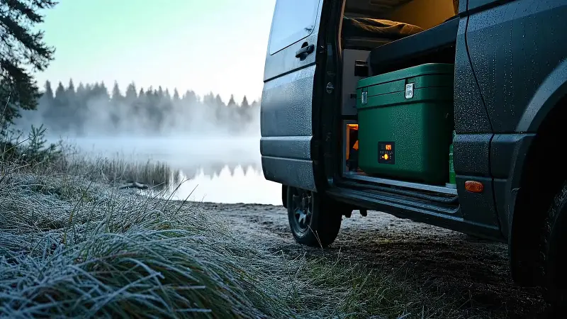 Standbild aus dem Video „Camping“